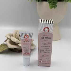 FAB First Aid Beauty 5 in 1 Eye Cream 0.5 oz Smooth Brighten Even Skin Tone  NEW